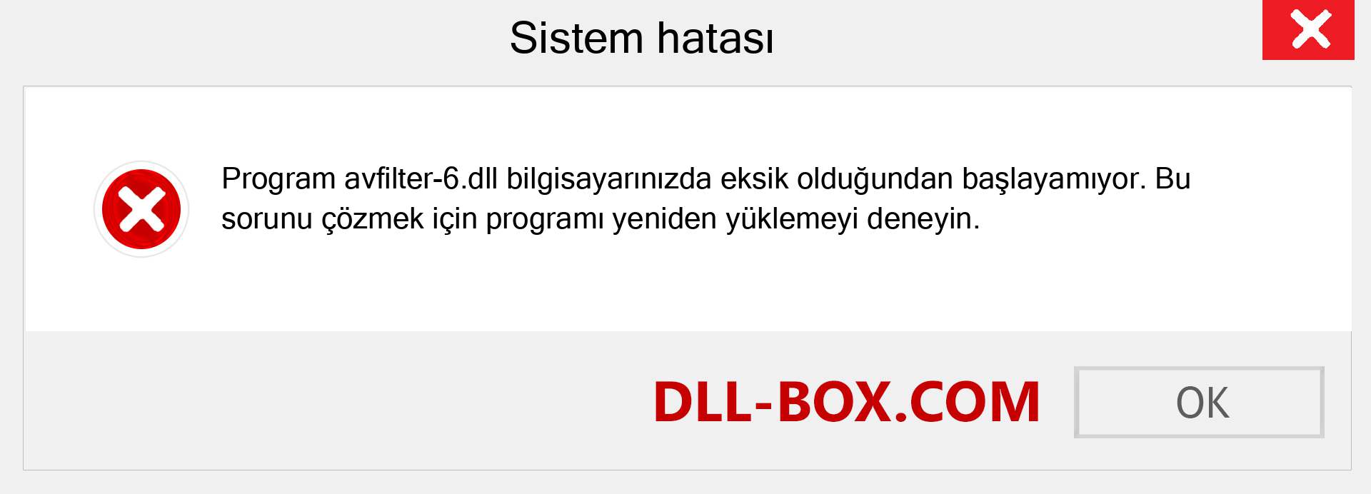 avfilter-6.dll dosyası eksik mi? Windows 7, 8, 10 için İndirin - Windows'ta avfilter-6 dll Eksik Hatasını Düzeltin, fotoğraflar, resimler